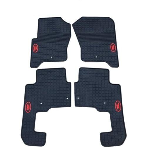 Car Rubber Mats Floor Mats Feet Pads Rugs For Land Rover Discovery 4 IV 2010 2011 2012 2013 2014 2015 Left Hand Drive