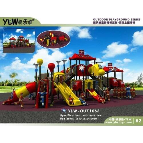 Children school playground slide,outdoor playground park YLW-OUT1662