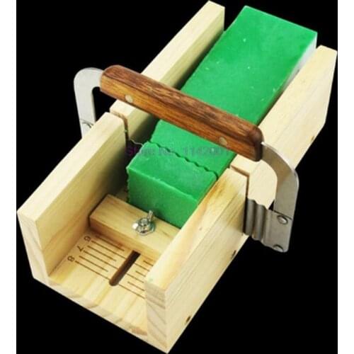 10pcs Handmade Diy Soap Cutting Tool, Rubber Wood Adjustable Soap Cutting Device, Simple Soap Making Fixed Support Supplies