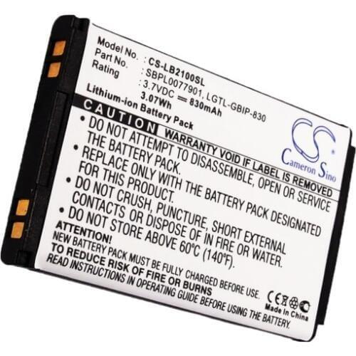 Cameron Sino 830mAh Battery for LG B2000 B2050 B2100 C636 G632 G639 KG115 KG238 KG240 KG245 KX236 L343i,LGTL-GBIP-830