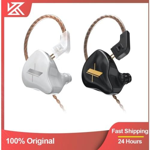 KZ EDX Earphone 1DD Hybrid HIFI Bass Earbuds In Ear Monitor Wired Headphones Sport Noise Cancelling Headset With Microphone