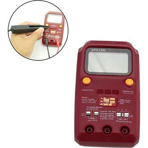 New Digital Multimeter Transistor Tester SMD Components Diode Triode Resistor Capacitor Inductor ESR Meter Multimeter DTU1701