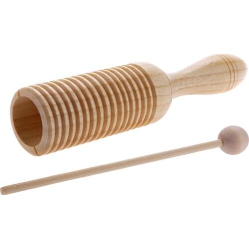 NEW Wooden Crow Sounder Ailanthus Musical Toy Percussion Instrument Best gift for children to learn rhythm