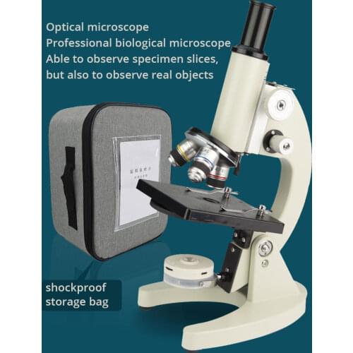 Optical Microscope Professional Biology 6000X High Magnification HD Experiment Photography Junior Children Science Sperm Microbe