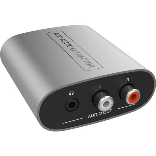 HDMI ARC Audio Extractor Splitter Adapters Analog Soundbar Speaker Amplifier L/R Coaxial Return Channel 3.5mm for audio receiver