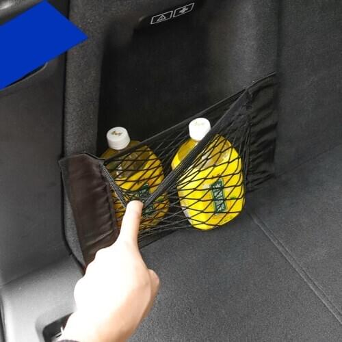Trunk Side Net Pocket Storage Net Bag Storage Net Car Accessories For BMW X3 2018 2019 2020 Year 1PC