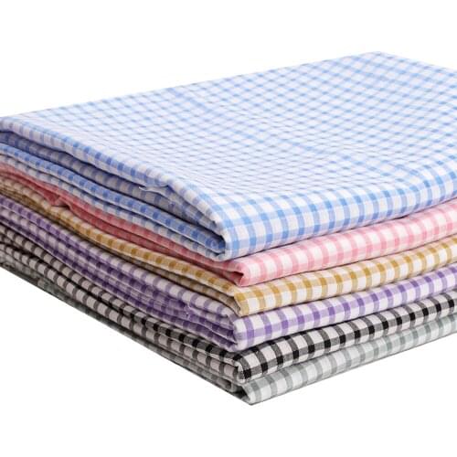 Chiffon Fabric By Half The Yard Lattice Printed Cloth Sheets Fabric For Sewing DIY Crafts Supplies Dress Making 45*150cm 1pc