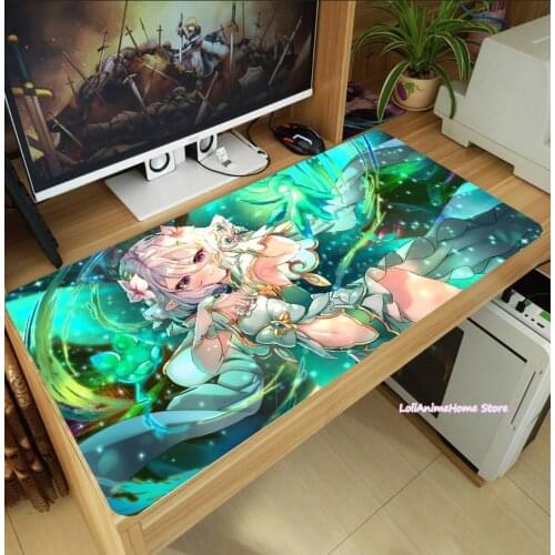 Anime Kokkoro Princess Connect! Re:Dive Lovely Loli Girl Mouse Pad Laptop PC Mice Mat Keyboard Mat Anti-Slip Playmat Cosplay