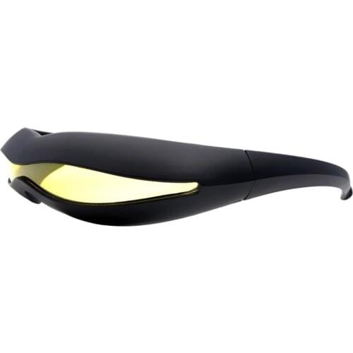 X men Polarized Futuristic Cyclops Monoblock Shield Mirrored Sunglasses Men Wrap Sunglass One Piece Shades Costume Party Flexibl