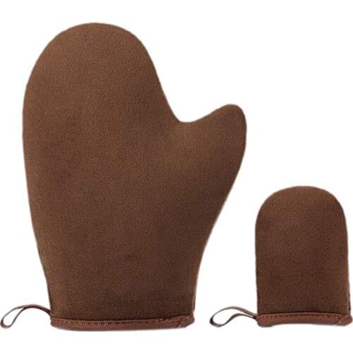 Tanning Flocking Sunscreen Gloves Self Tanning Gloves Oiled Gloves Oiled Sunscreen Sponge Gloves SPA Gloves