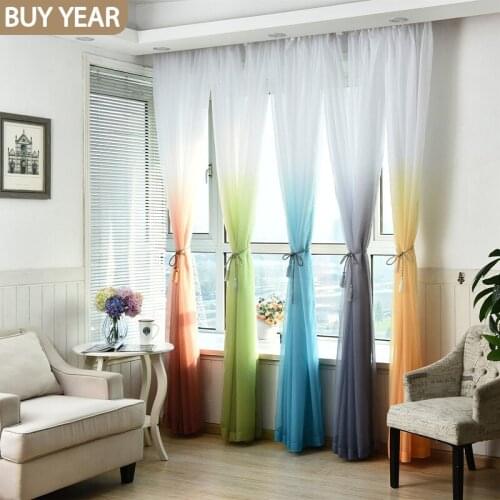High-end Modern Fashion No Amnesty Optional Curtains for Living Dining Room Bedroom Home Decoration Accessories Morden Tulle