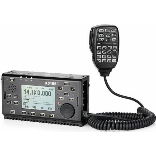 Xiegu X5105 OUTDOOR VERSION 0.5-30MHz 50-54MHz 5W 3800mAh HF TRANSCEIVER with IF Output All Bands Covering SSB CW AM FM RTTY PSK