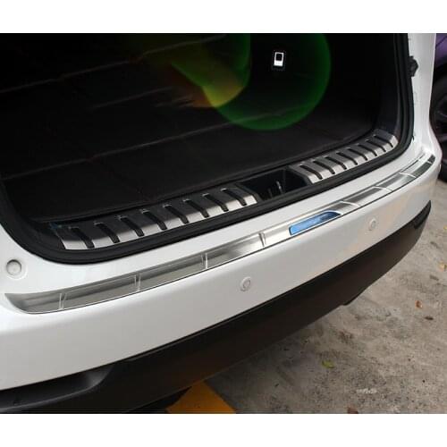 Rear guard plate modified tail box trunk guard plate door trim strip For Lexus NX200 NX300 200T 300H 2015-2018