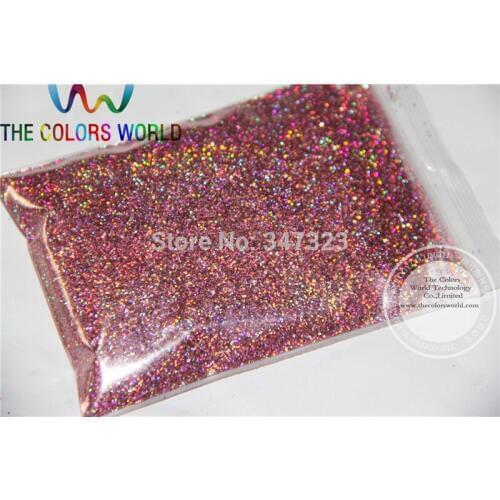 0.4MM Laser Light Pink Color holographic Glitter dust nail tools or other art Decoration sequins