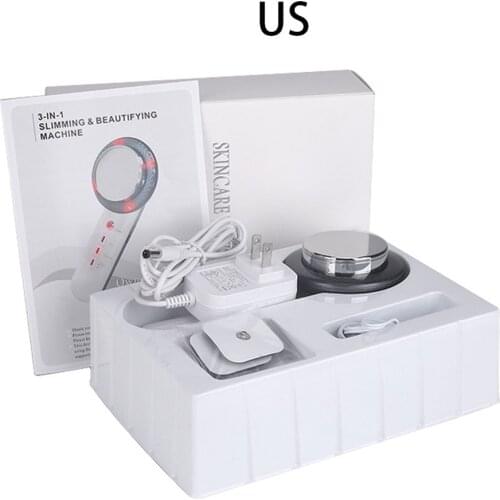 3In1 Ultrasound Cavitation EMS Body Slimming Massager Fat Burner Machine Galvanic Infrared Ultrasonic Weight Loss Facial Lifting