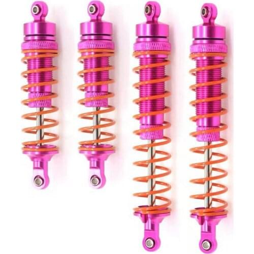 4pcs/set for SLASH 4X4 4WD RC Crawler Car Metal Front Rear Shock Absorber Anti-leakage Bold Shock Absorber