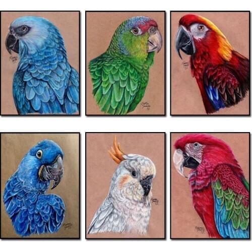 5D DIY Diamond Embroidery Painting Cross Stitch Animal Bird Trees Home Decoration Full Mosaic Crafts Needlework