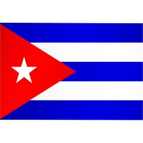 American 3x5inch Polyester cuba Flag Country Indoor Outdoor Banner Home decoration Garden Flag