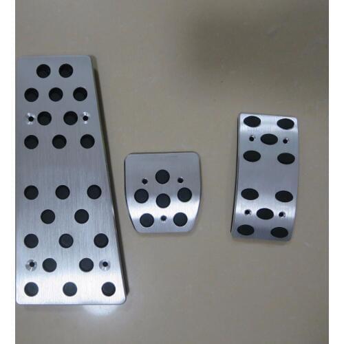 DEE Car Accessories For Toyota Hiace 2005 2006 2007 2008-2011 MT/AT Aluminium Accelerator brake Foot Rest Pedal Pad Stickers