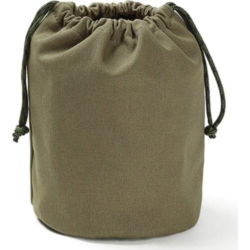 Large Drawstring Storage Bags Quilt Bag Drawstring Organizing Bag Canvas Travel Outdoor Camping Sundry Makeup Pouch Storage NEW