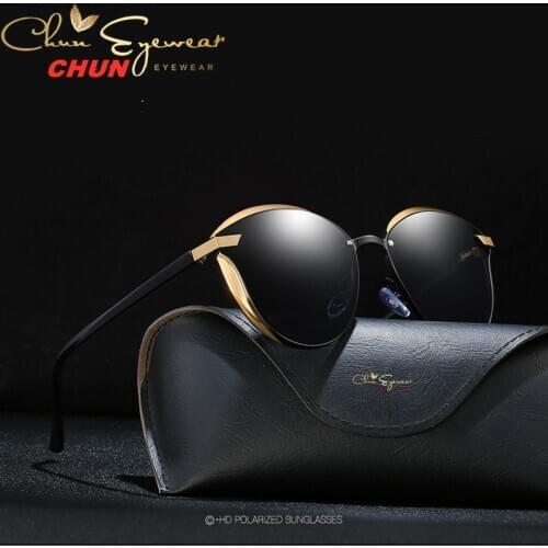 CHUN EYEWEAR Womens Cat Eye Sunglasses