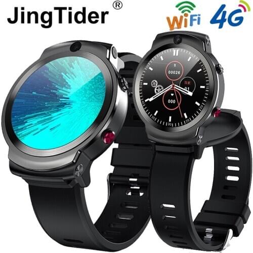 DM28 4G Smart Watch Android 7.1 MTK6739 Quad Core Smartwatch 3GB 32GB 2.0+8.0MP Dual Camera Face ID Watch Phone 1280mAh WIFI GPS