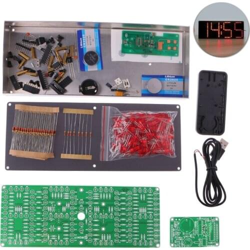 ECL-132 DIY Kit Supersized Screen LED Electronic Display With Remote Control BX0E