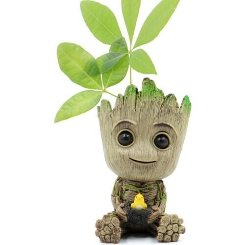Baby Treeman Action Figure Baby Tree Man Grootted Flowerpot Decoration Model Cute Toys Drop Shipping