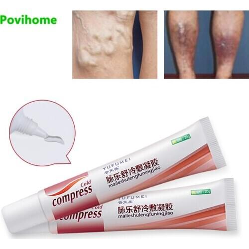 1pcs Varicose Veins Gel Effective Relieve Phlebitis Angiitis Natural Herbal Varicose Veins Treatment Cream100% Medicine Ointment