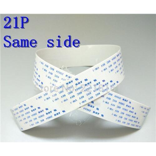 20pcs/lot For Epson DX4 print head cable/Mimaki JV22 JV4 JV3 Roland Mutoh RJ800 FFC Flat data cable 21pins