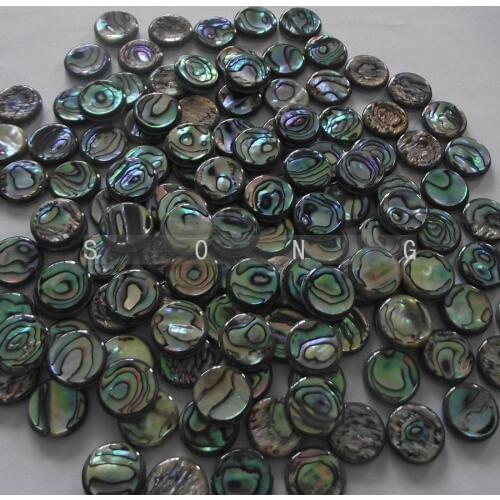 3 pcs trumpet finger buttons pearl set real pearl seashell Concave surface