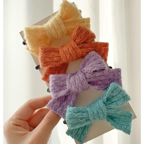 Korean Style Butterfly Elastic Hair Bands For Girls Hair Accessories Hair Rope Birthday Party Hair Styling Tools Hair Ring