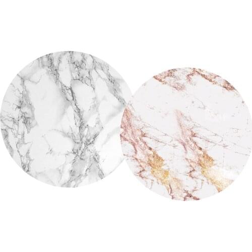 Lots 2 Round Elastic Edge Fitted Table Cover Tablecloth Hotel Decor 48inch