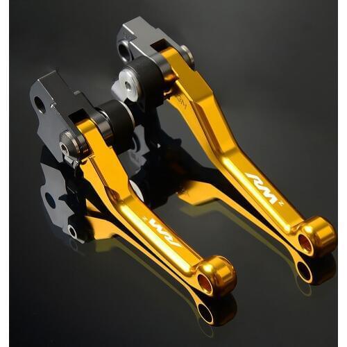 Motocross Pit bike CNC Motorbike Brakes Pivot Brake Clutch Levers Handle For SUZUKI RMZ 250 RMZ 450 RMZ250 RMZ450 2004-2016