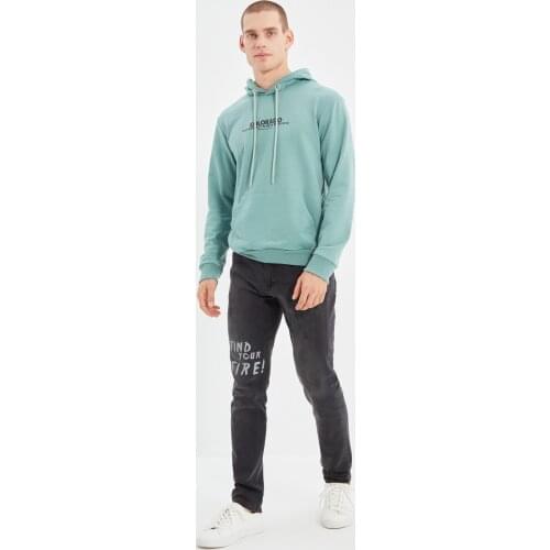 Trendyol Male Skinny Fit Printed Jeans TMNAW22JE0511