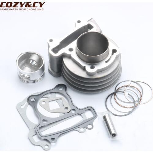 50mm big bore Cylinder Set for SYM Symply 50 Orbit 50 Fiddle II 50cc 4-Stroke