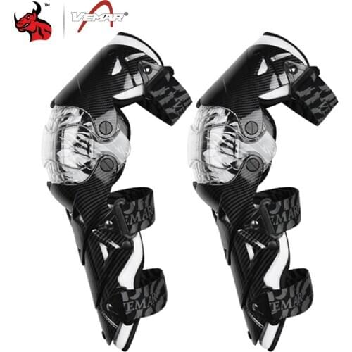 VEMAR Motorcycle Knee Pads Racing Moto Knee Guards CE Motocross Protection Riding Safety Protective Gear Adults Knee Protector