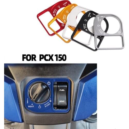 Motorcycle External Engine Switch Cover Electric Door Lock Protector Compatible with PCX150 Portable Cover