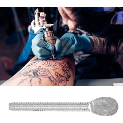 New Tattoo 4.4cm/1.7inch Pure Silver Contact Screw Binder Binding Post Tattoo Machine Microblading Accessory Parts For Tattooing