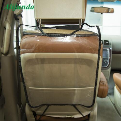 Transparent plastic car seat car rear protector car baby anti-kick cover accessories FOR Kia Hyundai ix35 iX45 iX25 i20 i30