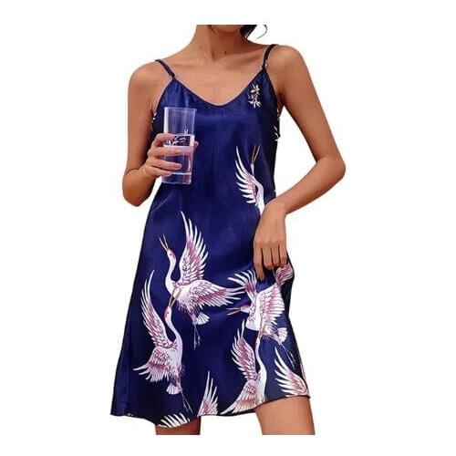 Sexy Lingerie Silk Nightdress Short Sleeve Casual Nightgowns Women Clothing Set Summer Plus Size Loose Sleepshirts M-3XL