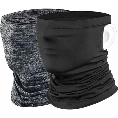 Cycling Cooling Face Mask Sun Shield Neck Gaiter Balaclava Multi-function Running Neckerchief Bandana Headband