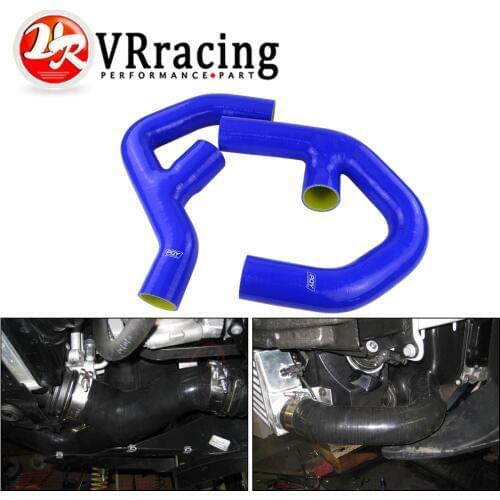 VR - For 06-09 Golf MK5 MK6 GTI 2.0T FSi Silicone Turbo Intercooler Pipe Hose Coolant VRR-LX1308-QY