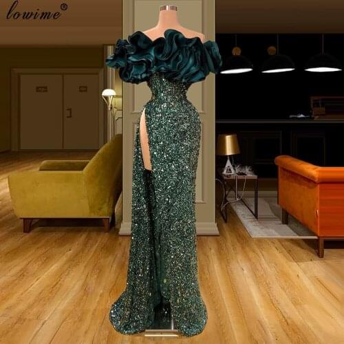 Vestidos Elegantes Strapless Prom Dresses Long Mermaid Sequins Cocktail Dresses Dubai Formal Party Gowns выпускное платье Abiye