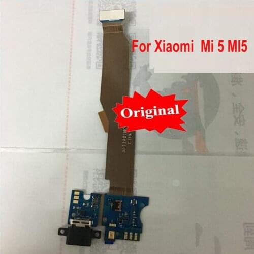 100% Real Original Best Mi 5 5S 5C USB Port Charger Main Ribbon Board FPC Charging Flex Cable For Xiaomi Mi5 Mi5S Mi5C Mi5S Plus