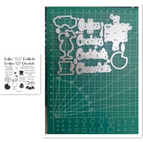 2021 Metal Cutting Dies And Stamp Stencil For DIY Scrapbooking Decorative Embossing Paper Card Cup Dies Cutting New 2021