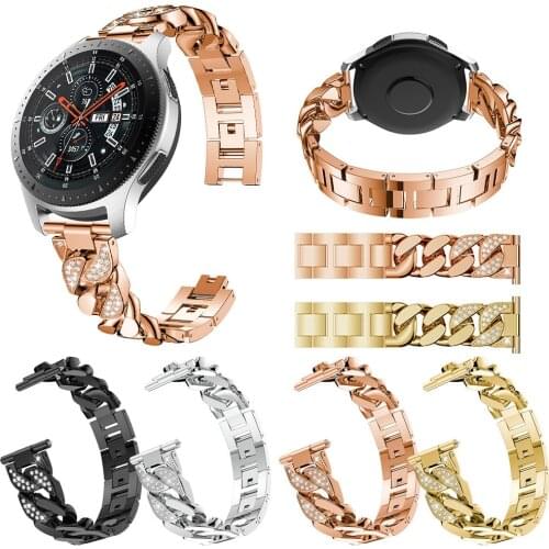 22mm watch strap Metal strap for Galaxy Watch 46mm/ Galaxy Watch3 watch accessories watchbands UTHAI P104