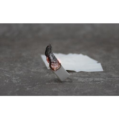 24Pcs=1pack Soul Paper Will Tsai - Magic Tricks Miracle Prediction Soot Pro Fire Close Up Magic Illusions Stage Magic Comedy