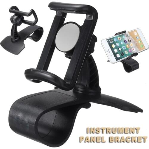 360 Degrees Rotation Car Phone Holder Suitable For Cell Mobile Phone Bracket Stands Holder In Car GPS Dashboard