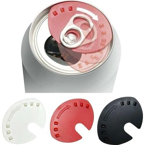 5pcs Soda Savers Can Lid Dust Free Sealer Household Convert Convert Drink Tops Cap Snaps Bottle Soda Lid Can Random Color
